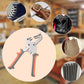 🥳2026 HOT SALE🥳💞50K+ SOLD! 🔧🔨 50% OFF! Eyelet Pliers Kit – Complete grommet punch set for tarpaulins, canvas & leather. Durable steel frame – punch through thick materials with ease! 🛠️✨