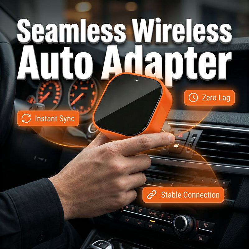 🥳2026 HOT SALE🥳💞50K+ SOLD! 📱🚗 50% OFF! Wireless Car Connectivity Adapter – Plug & play, instantly turns wired car systems wireless. Stream music & navigation seamlessly – no complex setup! 🔌✨