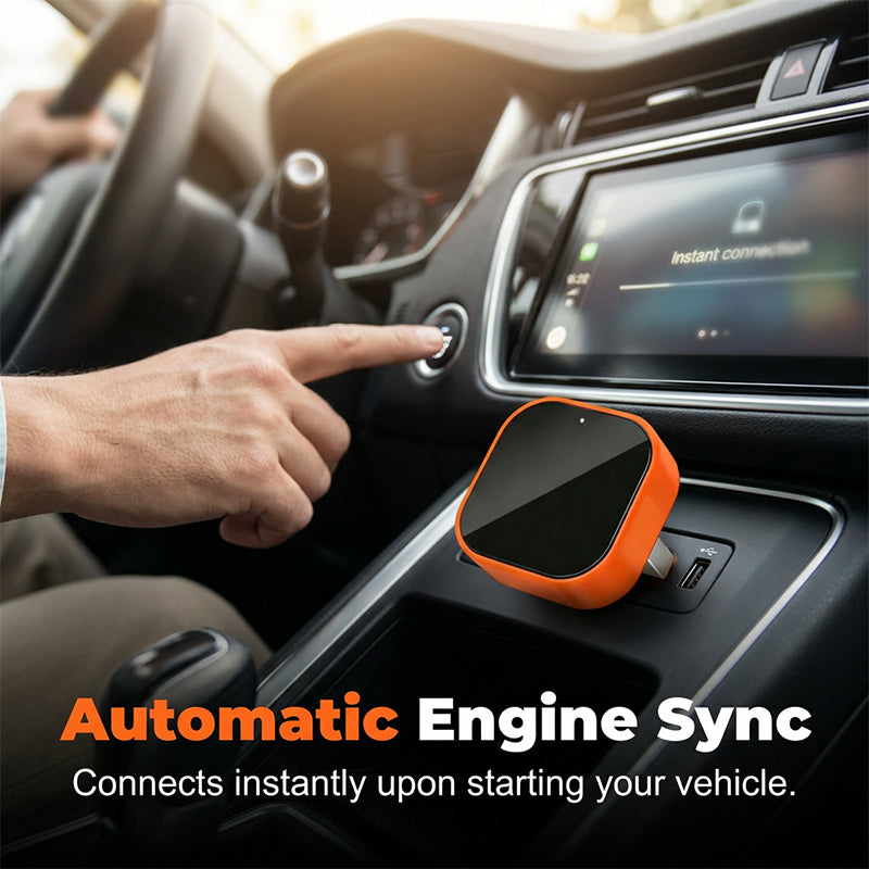 🥳2026 HOT SALE🥳💞50K+ SOLD! 📱🚗 50% OFF! Wireless Car Connectivity Adapter – Plug & play, instantly turns wired car systems wireless. Stream music & navigation seamlessly – no complex setup! 🔌✨