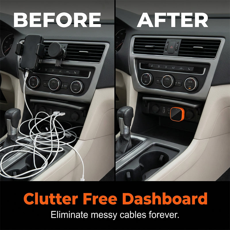 🥳2026 HOT SALE🥳💞50K+ SOLD! 📱🚗 50% OFF! Wireless Car Connectivity Adapter – Plug & play, instantly turns wired car systems wireless. Stream music & navigation seamlessly – no complex setup! 🔌✨