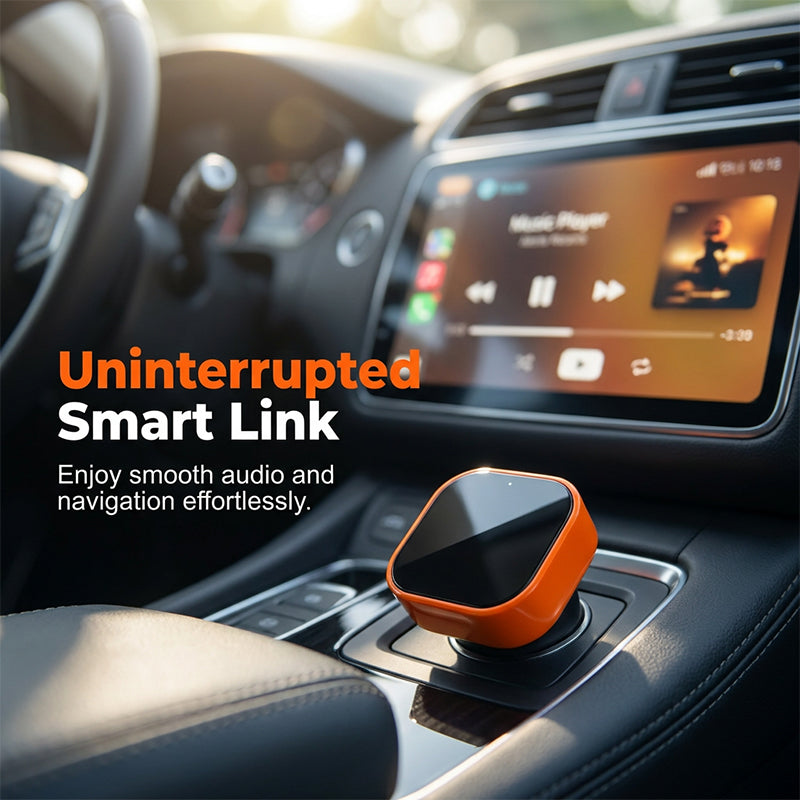 🥳2026 HOT SALE🥳💞50K+ SOLD! 📱🚗 50% OFF! Wireless Car Connectivity Adapter – Plug & play, instantly turns wired car systems wireless. Stream music & navigation seamlessly – no complex setup! 🔌✨