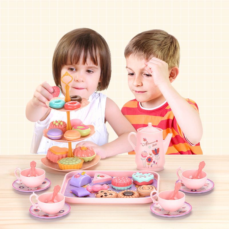 🥳2026 HOT SALE🥳💞50K+ SOLD! 🦄☕ 50% OFF! Unicorn Castle Pretend Teapot Set – Kid‑safe, non‑toxic & imagination‑boosting. 17pc set includes teapot, cups & desserts – perfect for magical tea parties! 🌈✨