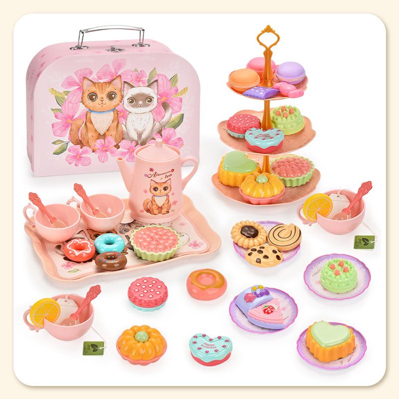 🥳2026 HOT SALE🥳💞50K+ SOLD! 🦄☕ 50% OFF! Unicorn Castle Pretend Teapot Set – Kid‑safe, non‑toxic & imagination‑boosting. 17pc set includes teapot, cups & desserts – perfect for magical tea parties! 🌈✨
