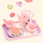 🥳2026 HOT SALE🥳💞50K+ SOLD! 🦄☕ 50% OFF! Unicorn Castle Pretend Teapot Set – Kid‑safe, non‑toxic & imagination‑boosting. 17pc set includes teapot, cups & desserts – perfect for magical tea parties! 🌈✨