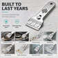 🥳2026 HOT SALE🥳💞50K+ SOLD! 🧹✨ 50% OFF! Stainless Steel Cooktop Scraper – Heavy-duty metal build lifts burnt-on grease, glue & grime from glass, tile & cooktops. Built to last – a versatile cleaning essential! 🔧💪