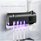 🥳2026 HOT SALE🥳💞50K+ SOLD! 🦷✨ LAST DAY – £9.99! Wall‑Mounted UV Toothbrush Sanitizer & Holder – 360° sterilisation, human induction sensor & wireless no‑drill install. Holds 4 toothbrushes + dental floss – a cleaner, healthier bathroom! 🧴🛡️