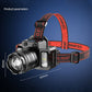 🥳2026 HOT SALE🥳💞50K+ SOLD! 🔦✨ 50% OFF! Rechargeable Motion Sensor LED Headlamp – wave control, zoomable, USB recharge, IPX waterproof. Hands-free for camping, hiking & emergencies! 🛡️💪