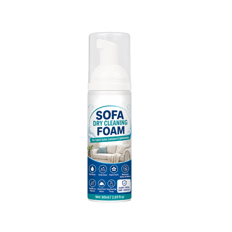 🥳2026 HOT SALE🥳💞50K+ SOLD! 🛋️✨ 50% OFF! No-Rinse Sofa Dry Cleaning Foam – Instant stain eraser, lifts dirt & odours without water. Ultra-fine bubbles penetrate deep – no rinsing, no vacuuming! 🧼💪