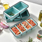 🥳2026 HOT SALE🥳💞50K+ SOLD! 🍱🥗 50% OFF! Silicone Meal Prep Container – divided compartments keep flavors separate – no more mixed-up tastes! Freezer-to-oven safe, clear lid for easy spotting. Perfect for portion control & healthy eating! 🧊🔥
