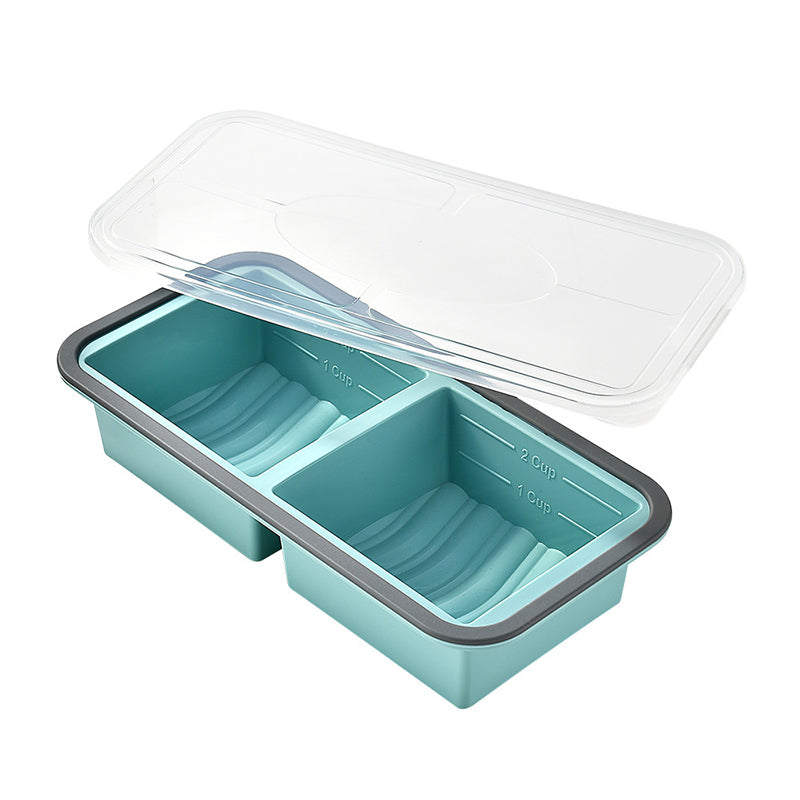 🥳2026 HOT SALE🥳💞50K+ SOLD! 🍱🥗 50% OFF! Silicone Meal Prep Container – divided compartments keep flavors separate – no more mixed-up tastes! Freezer-to-oven safe, clear lid for easy spotting. Perfect for portion control & healthy eating! 🧊🔥