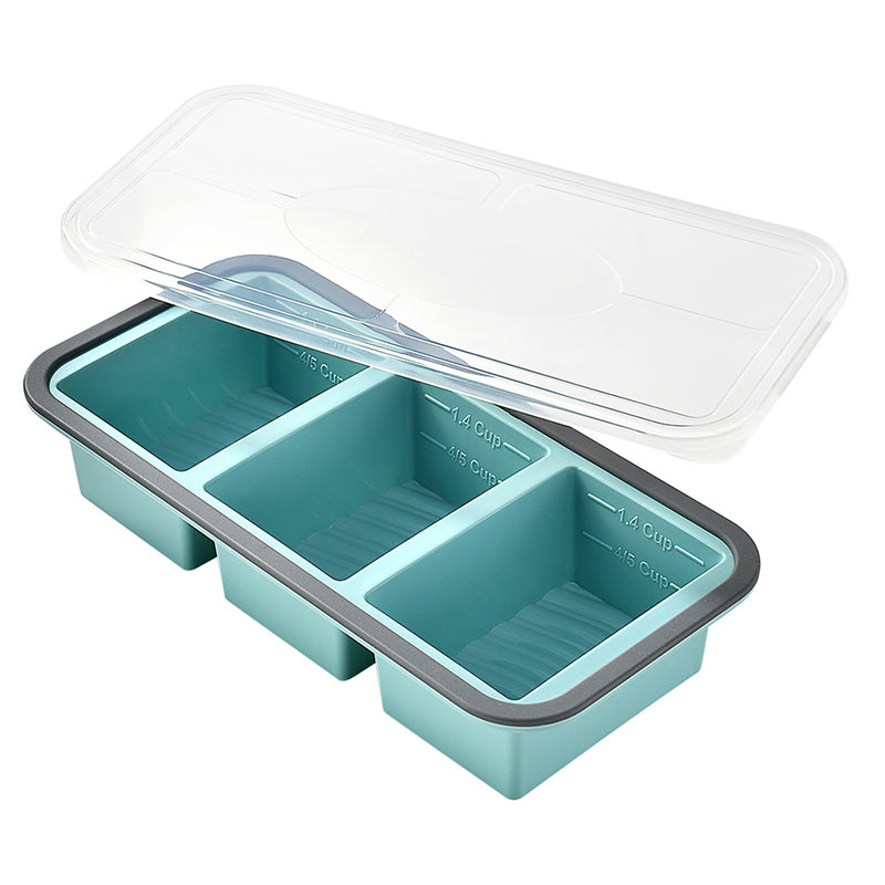 🥳2026 HOT SALE🥳💞50K+ SOLD! 🍱🥗 50% OFF! Silicone Meal Prep Container – divided compartments keep flavors separate – no more mixed-up tastes! Freezer-to-oven safe, clear lid for easy spotting. Perfect for portion control & healthy eating! 🧊🔥