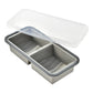 🥳2026 HOT SALE🥳💞50K+ SOLD! 🍱🥗 50% OFF! Silicone Meal Prep Container – divided compartments keep flavors separate – no more mixed-up tastes! Freezer-to-oven safe, clear lid for easy spotting. Perfect for portion control & healthy eating! 🧊🔥
