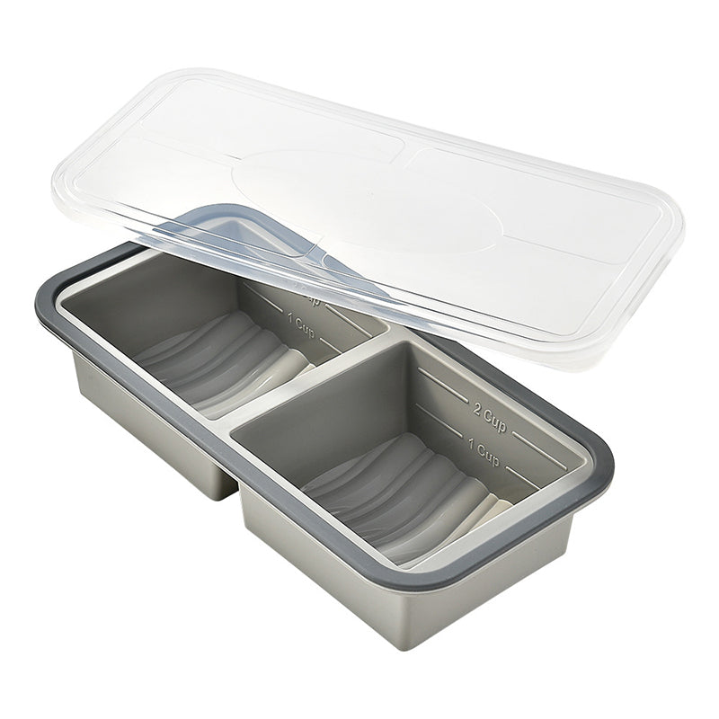 🥳2026 HOT SALE🥳💞50K+ SOLD! 🍱🥗 50% OFF! Silicone Meal Prep Container – divided compartments keep flavors separate – no more mixed-up tastes! Freezer-to-oven safe, clear lid for easy spotting. Perfect for portion control & healthy eating! 🧊🔥