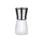 🥳2026 HOT SALE🥳💞50K+ SOLD! 🪄✨ 50% OFF! Easy-Grind Manual Pepper Grinder – Clear glass body shows spice level at a glance. Smooth ceramic grinder, ergonomic hourglass grip – fresh flavour every time! 🔍👀