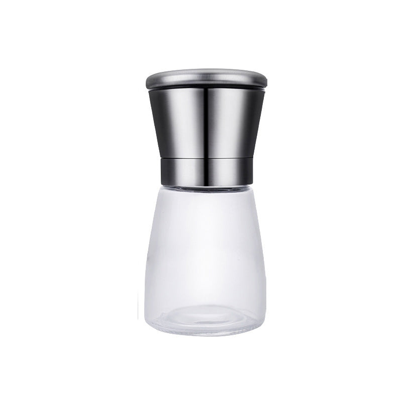 🥳2026 HOT SALE🥳💞50K+ SOLD! 🪄✨ 50% OFF! Easy-Grind Manual Pepper Grinder – Clear glass body shows spice level at a glance. Smooth ceramic grinder, ergonomic hourglass grip – fresh flavour every time! 🔍👀