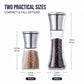 🥳2026 HOT SALE🥳💞50K+ SOLD! 🪄✨ 50% OFF! Easy-Grind Manual Pepper Grinder – Clear glass body shows spice level at a glance. Smooth ceramic grinder, ergonomic hourglass grip – fresh flavour every time! 🔍👀