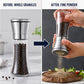 🥳2026 HOT SALE🥳💞50K+ SOLD! 🪄✨ 50% OFF! Easy-Grind Manual Pepper Grinder – Clear glass body shows spice level at a glance. Smooth ceramic grinder, ergonomic hourglass grip – fresh flavour every time! 🔍👀