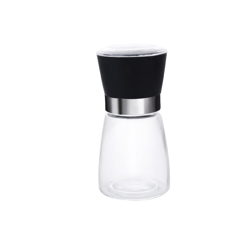 🥳2026 HOT SALE🥳💞50K+ SOLD! 🪄✨ 50% OFF! Easy-Grind Manual Pepper Grinder – Clear glass body shows spice level at a glance. Smooth ceramic grinder, ergonomic hourglass grip – fresh flavour every time! 🔍👀
