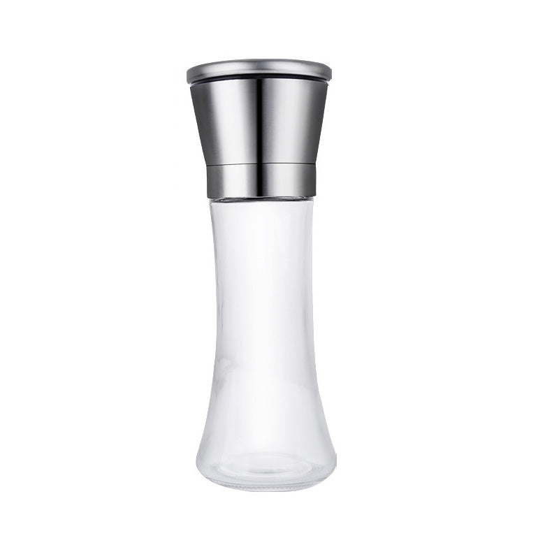 🥳2026 HOT SALE🥳💞50K+ SOLD! 🪄✨ 50% OFF! Easy-Grind Manual Pepper Grinder – Clear glass body shows spice level at a glance. Smooth ceramic grinder, ergonomic hourglass grip – fresh flavour every time! 🔍👀
