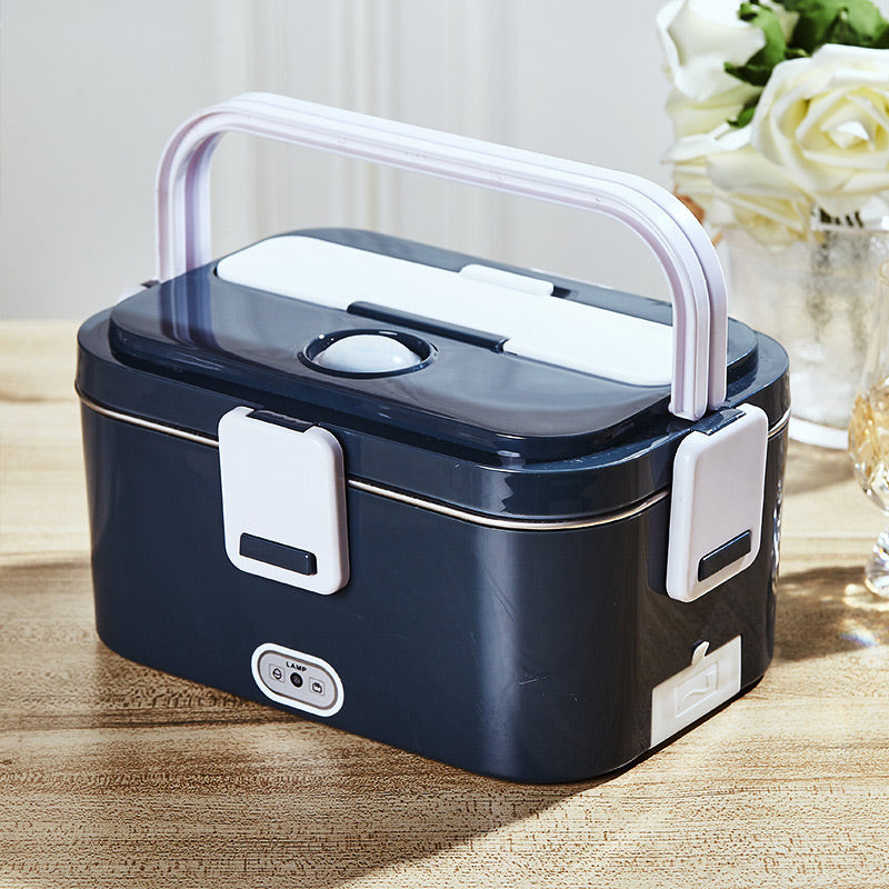 🥳2026 HOT SALE🥳💞50K+ SOLD! 🍱🔥 Portable Electric Lunch Box – heat homemade meals anywhere! 1.8L stainless steel, leakproof, car & home cords. Hot food without microwave queues! 🚗✅