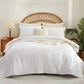 🥳2026 HOT SALE🥳💞50K+ SOLD! 🛏️✨ 50% OFF! 100% Cotton Bedding 4-Piece Set – embossed floral pattern, breathable & certified safe. Duvet cover, sheet & 2 pillowcases. Cosy all year round! 🛡️💚