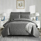 🥳2026 HOT SALE🥳💞50K+ SOLD! 🛏️✨ 50% OFF! 100% Cotton Bedding 4-Piece Set – embossed floral pattern, breathable & certified safe. Duvet cover, sheet & 2 pillowcases. Cosy all year round! 🛡️💚