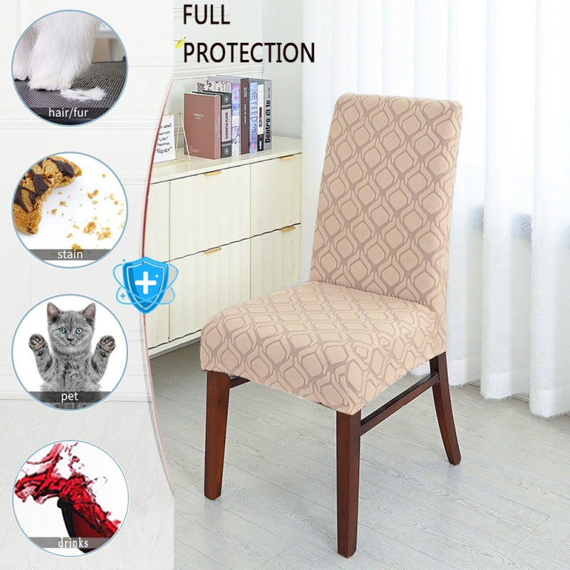 🥳2026 HOT SALE🥳💞50K+ SOLD! 🪑✨ 50% OFF! Universal Stretch Chair Seat Covers – Premium stretch fabric fits most mid‑back chairs, snug & wrinkle‑free. Non‑slip elastic edge stays firmly in place – instantly refresh your dining space! 🛡️🏠
