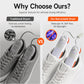 🥳2026 HOT SALE🥳💞50K+ SOLD! ☀️🧦 50% OFF! Retractable Electric Shoe Dryer with UV Sterilization – 360° heat circulation + UV blue light kills bacteria. Extendable arms fit all shoe sizes – dry & disinfect in one! 🛡️✨