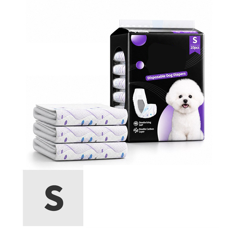 🥳2026 HOT SALE🥳💞50K+ SOLD! 🐕💧 50% OFF! Ultra‑Absorbent Breathable Disposable Pet Diapers – 7‑layer absorbency locks moisture fast, bamboo carbon neutralises odours. Leak‑resistant & comfortable – for dogs & cats of all sizes! 🛡️✨