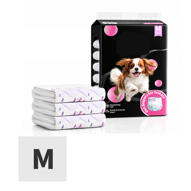 🥳2026 HOT SALE🥳💞50K+ SOLD! 🐕💧 50% OFF! Ultra‑Absorbent Breathable Disposable Pet Diapers – 7‑layer absorbency locks moisture fast, bamboo carbon neutralises odours. Leak‑resistant & comfortable – for dogs & cats of all sizes! 🛡️✨