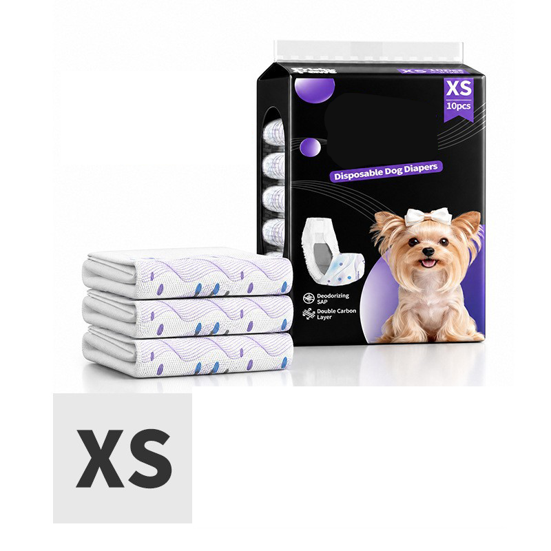 🥳2026 HOT SALE🥳💞50K+ SOLD! 🐕💧 50% OFF! Ultra‑Absorbent Breathable Disposable Pet Diapers – 7‑layer absorbency locks moisture fast, bamboo carbon neutralises odours. Leak‑resistant & comfortable – for dogs & cats of all sizes! 🛡️✨