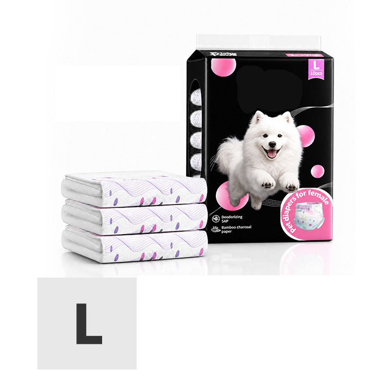 🥳2026 HOT SALE🥳💞50K+ SOLD! 🐕💧 50% OFF! Ultra‑Absorbent Breathable Disposable Pet Diapers – 7‑layer absorbency locks moisture fast, bamboo carbon neutralises odours. Leak‑resistant & comfortable – for dogs & cats of all sizes! 🛡️✨
