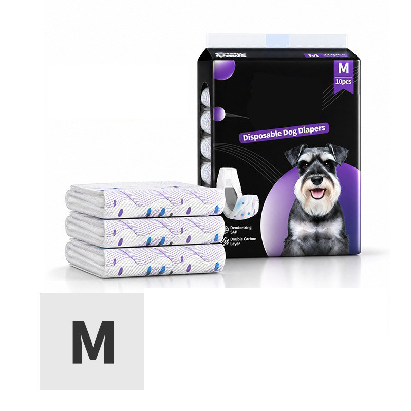 🥳2026 HOT SALE🥳💞50K+ SOLD! 🐕💧 50% OFF! Ultra‑Absorbent Breathable Disposable Pet Diapers – 7‑layer absorbency locks moisture fast, bamboo carbon neutralises odours. Leak‑resistant & comfortable – for dogs & cats of all sizes! 🛡️✨