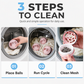 🥳2026 HOT SALE🥳💞50K+ SOLD! 🧺🐾 50% OFF! 2‑in‑1 Lint Remover & Laundry Ball – Built‑in magic tape captures pet hair, lint & debris. Anti‑tangling design protects clothes – clean laundry, happy you! ✨🧦