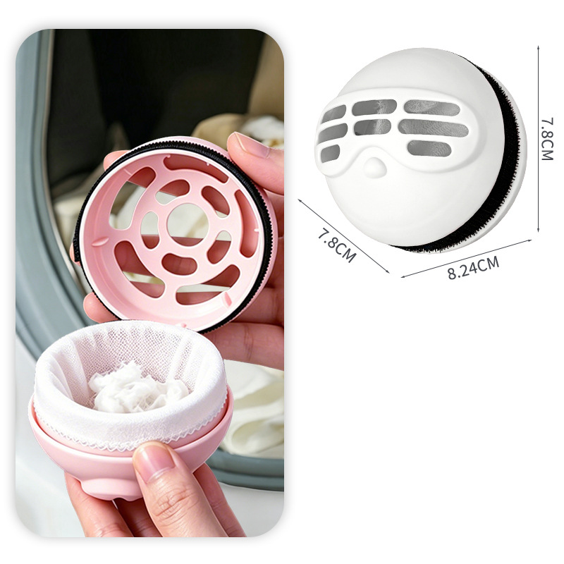 🥳2026 HOT SALE🥳💞50K+ SOLD! 🧺🐾 50% OFF! 2‑in‑1 Lint Remover & Laundry Ball – Built‑in magic tape captures pet hair, lint & debris. Anti‑tangling design protects clothes – clean laundry, happy you! ✨🧦