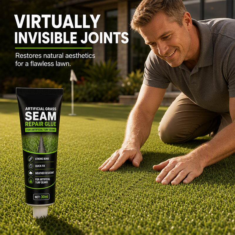 🥳2026 HOT SALE🥳💞50K+ SOLD! 🌿🔧 50% OFF! Waterproof Artificial Grass Seam Repair Glue – Professional-grade adhesive for synthetic turf seams. Weatherproof from -10°C to 60°C – stays flexible, invisible & durable! 🏡✨