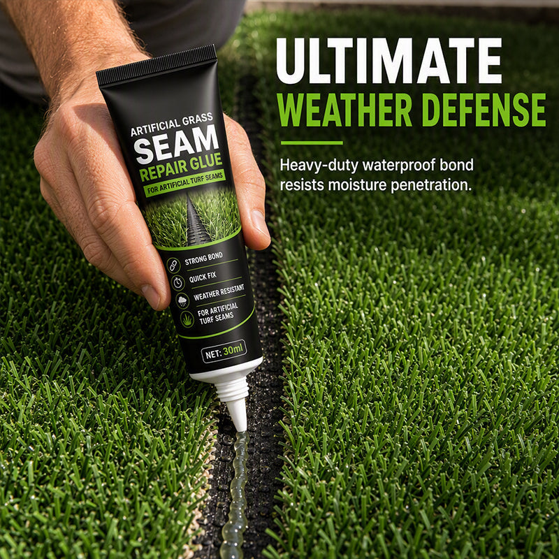 🥳2026 HOT SALE🥳💞50K+ SOLD! 🌿🔧 50% OFF! Waterproof Artificial Grass Seam Repair Glue – Professional-grade adhesive for synthetic turf seams. Weatherproof from -10°C to 60°C – stays flexible, invisible & durable! 🏡✨