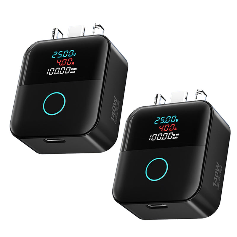 🔋50% OFF NOW! 140W Multi‑Port USB‑C Smart Charging Protector with LED Digital Display, Fast Charging Power Adapter, Intelligent Current‑Monitoring Wall Charger for Smartphones, Tablets & Laptops