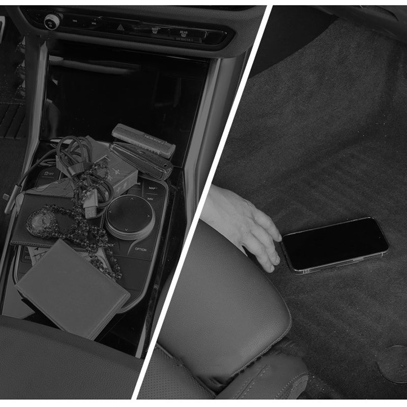 🥳2026 HOT SALE🥳💞50K+ SOLD! 🚗📱 50% OFF! Space-Saving Car Door Storage Organizer – Dual compartments for phone & bottle, ultra-slim design doesn’t block windows. Premium Nappa leather, flocked lining – no scratches, no clutter! 🛡️✨