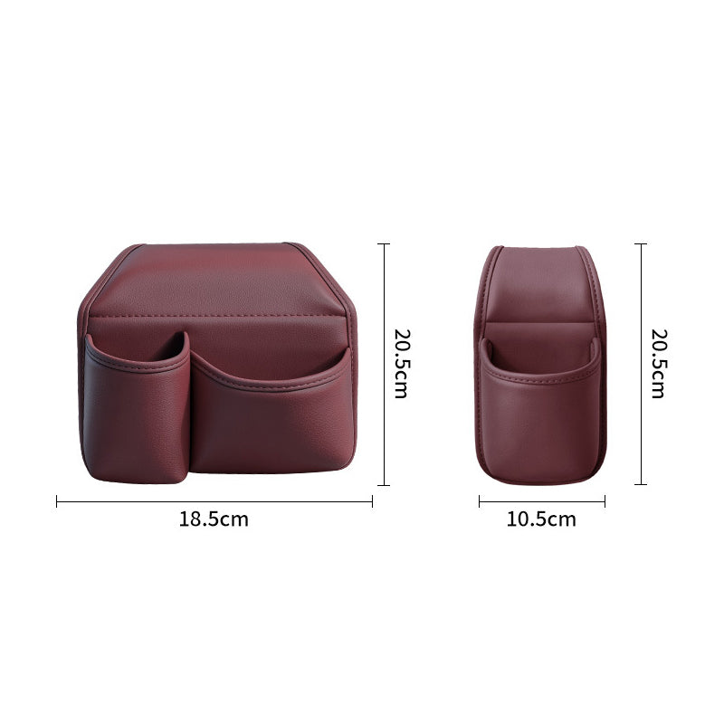 🥳2026 HOT SALE🥳💞50K+ SOLD! 🚗📱 50% OFF! Space-Saving Car Door Storage Organizer – Dual compartments for phone & bottle, ultra-slim design doesn’t block windows. Premium Nappa leather, flocked lining – no scratches, no clutter! 🛡️✨