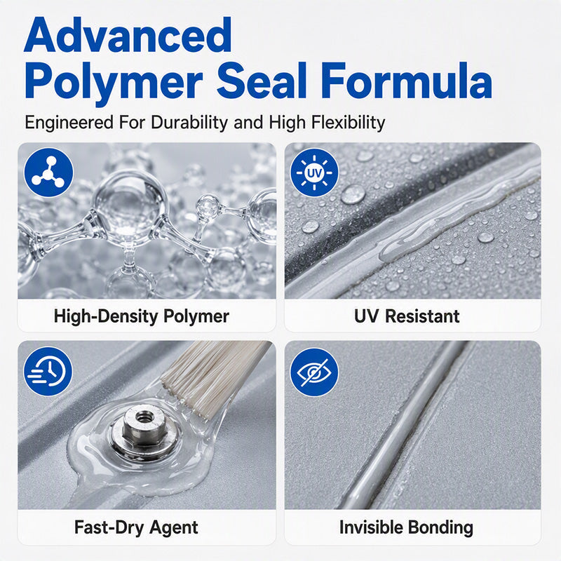 🥳2026 HOT SALE🥳💞50K+ SOLD! 🌧️🪣 50% OFF! Transparent Roof Waterproof Sealant – Invisible leak repair, preserves roof aesthetics. Deep‑penetrating polymer bonds with surfaces – weatherproof & crack‑resistant! 🔧✨