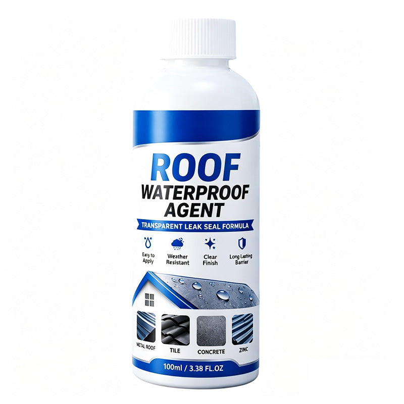 🥳2026 HOT SALE🥳💞50K+ SOLD! 🌧️🪣 50% OFF! Transparent Roof Waterproof Sealant – Invisible leak repair, preserves roof aesthetics. Deep‑penetrating polymer bonds with surfaces – weatherproof & crack‑resistant! 🔧✨