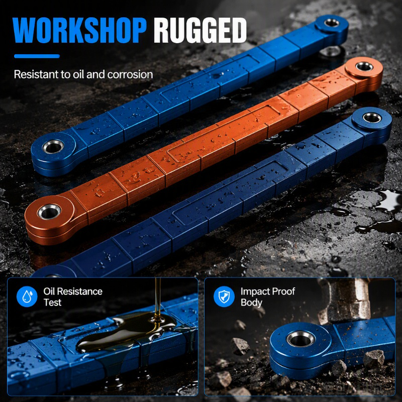 🥳2026 HOT SALE🥳💞50K+ SOLD! 🔧📏 50% OFF! Extended Reach Ratchet Wrench – Slim profile fits tight gaps, 39cm length. 72Nm torque tackles rusted bolts – a workshop essential! 🛠️💪