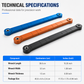 🥳2026 HOT SALE🥳💞50K+ SOLD! 🔧📏 50% OFF! Extended Reach Ratchet Wrench – Slim profile fits tight gaps, 39cm length. 72Nm torque tackles rusted bolts – a workshop essential! 🛠️💪