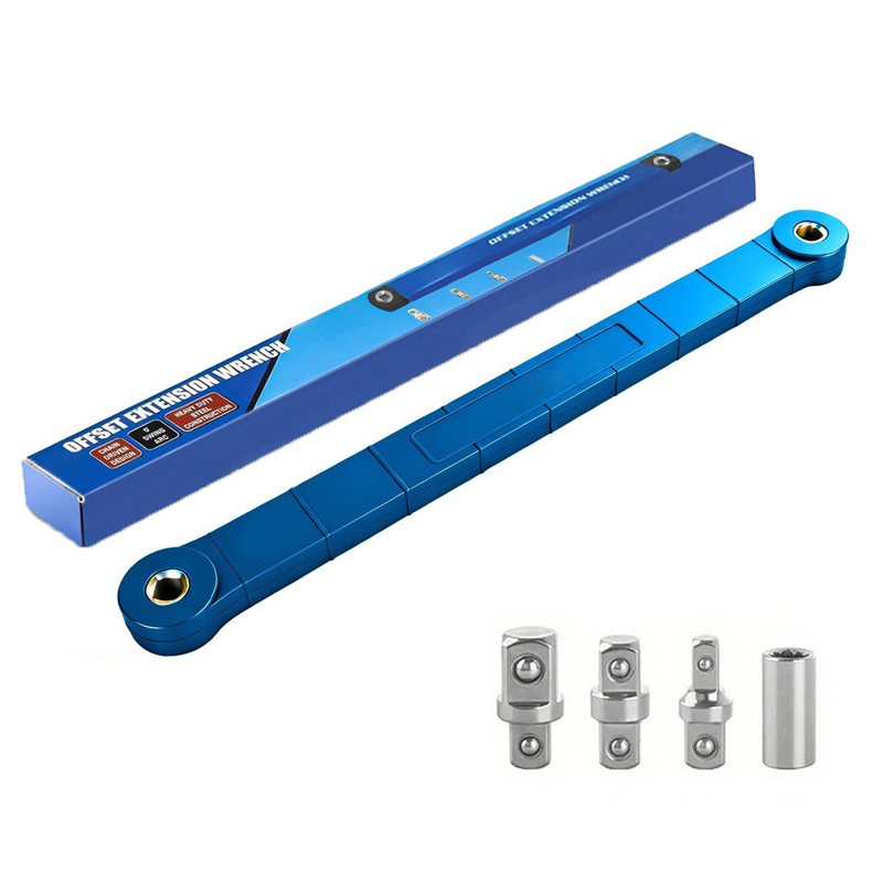 🥳2026 HOT SALE🥳💞50K+ SOLD! 🔧📏 50% OFF! Extended Reach Ratchet Wrench – Slim profile fits tight gaps, 39cm length. 72Nm torque tackles rusted bolts – a workshop essential! 🛠️💪