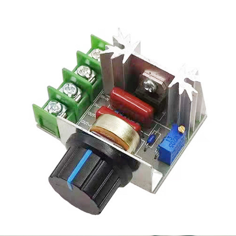 🥳2026 HOT SALE🥳💞50K+ SOLD! ⚡🎛️ BUY 1 GET 1 FREE! 2000W AC Voltage Controller – Adjusts 50V-250V output, rotary knob control. Perfect for fan speed, light dimming & heater temp – compact & powerful! Only £8.99! 🔧💡
