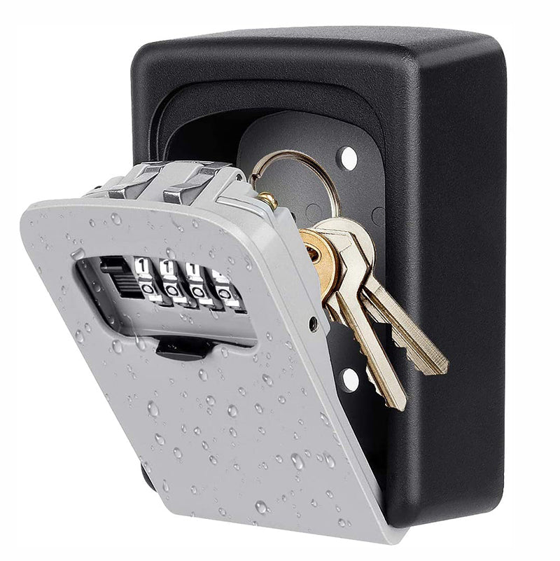 🥳2026 HOT SALE🥳💞50K+ SOLD! 🔑🔒 50% OFF! Wall Mount Key Lock Box – 4-digit resettable combination, reinforced hinge, waterproof & rust-resistant. Secure spare keys for home, garage & office! 🏠✅