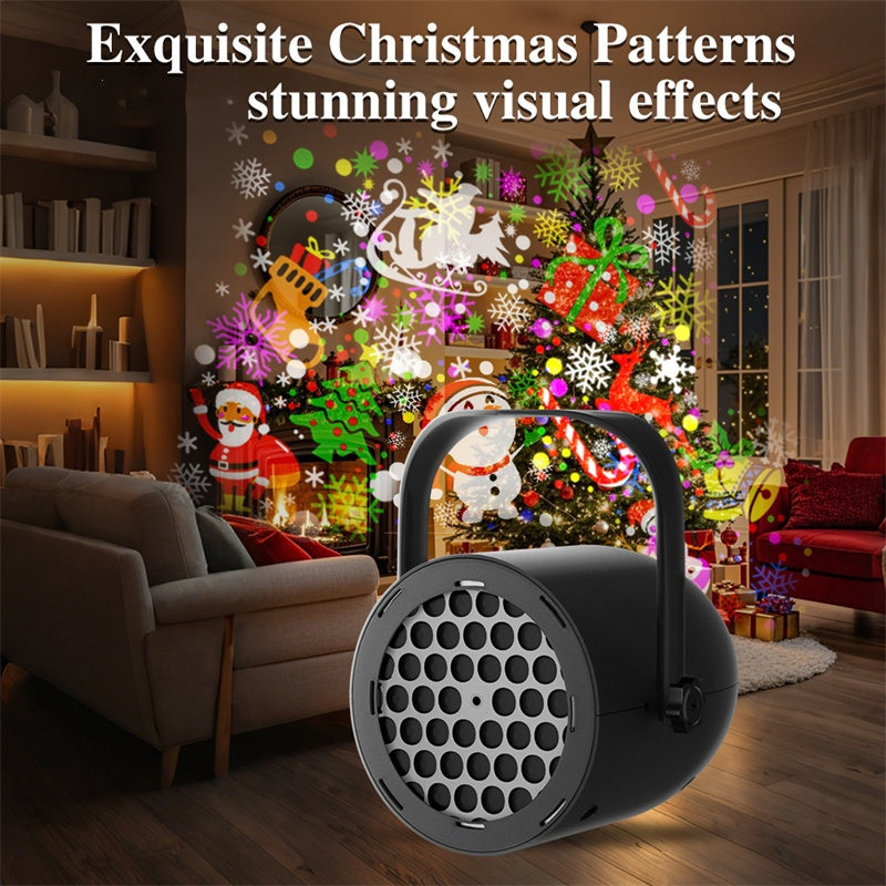 🥳2026 HOT SALE🥳💞50K+ SOLD! 🎄✨ 50% OFF! 16-Pattern USB Christmas Projector Light – High-definition projection, USB powered & adjustable angle. Transform any room into a festive wonderland – perfect for parties & cosy nights! 🎅🌟
