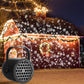 🥳2026 HOT SALE🥳💞50K+ SOLD! 🎄✨ 50% OFF! 16-Pattern USB Christmas Projector Light – High-definition projection, USB powered & adjustable angle. Transform any room into a festive wonderland – perfect for parties & cosy nights! 🎅🌟