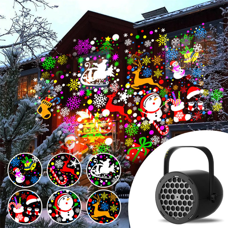 🥳2026 HOT SALE🥳💞50K+ SOLD! 🎄✨ 50% OFF! 16-Pattern USB Christmas Projector Light – High-definition projection, USB powered & adjustable angle. Transform any room into a festive wonderland – perfect for parties & cosy nights! 🎅🌟
